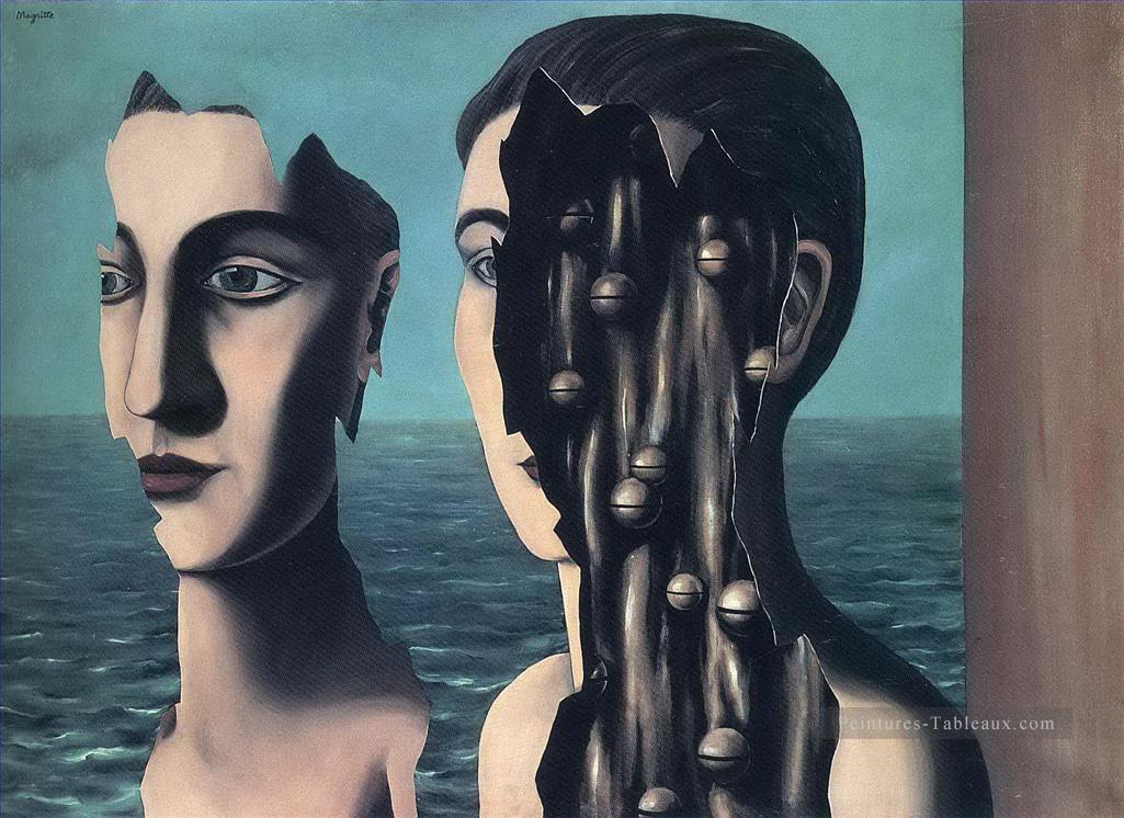le double secret 1927 René Magritte Peintures à l'huile